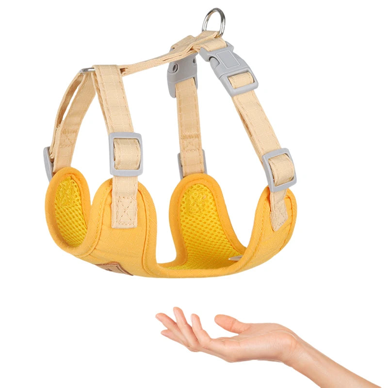 Adjustable Puppy & Small Dog Harness Set