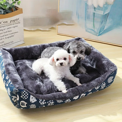 Square Plush Bed 3