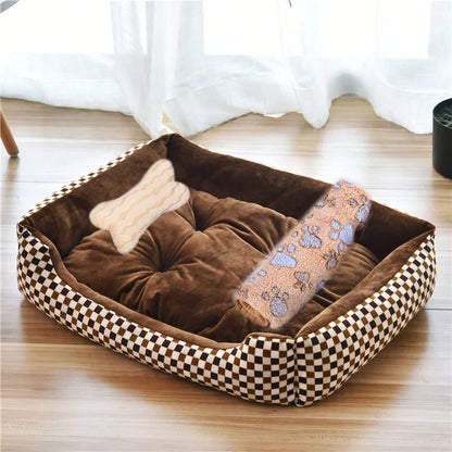 Square Plush Bed 10