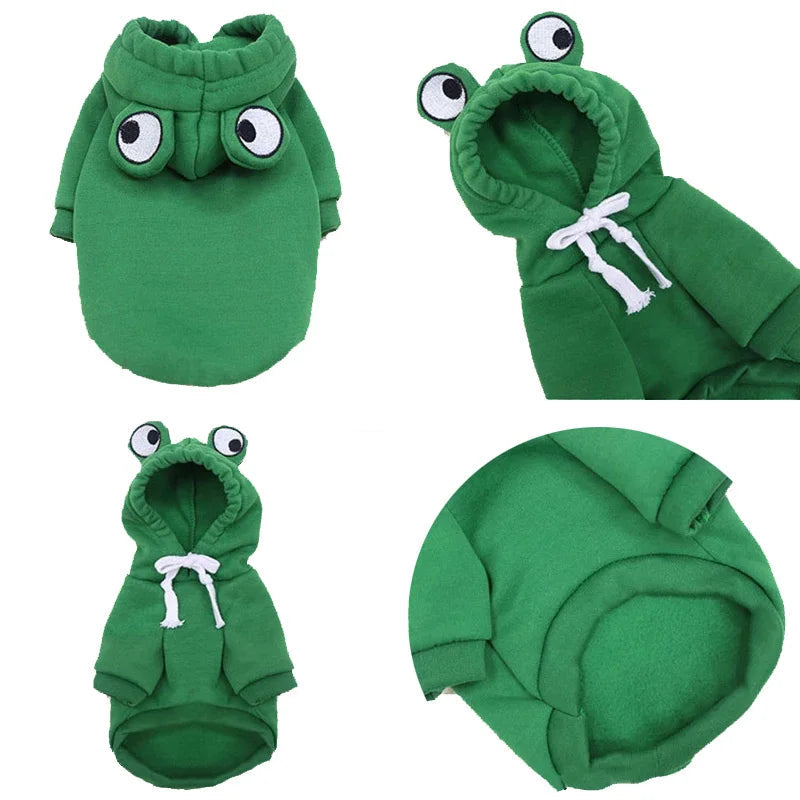 Frog Plush Hoodie