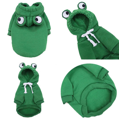 Frog Plush Hoodie