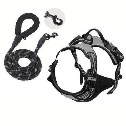 Service Dog Harness – Front Clip, Heavy-Duty & Reflective