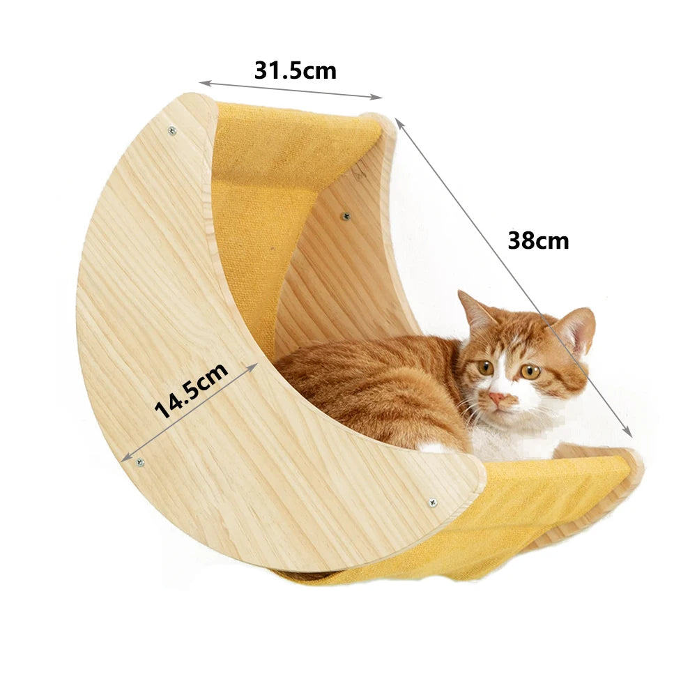 Cat Wall Hammock & Scratching Post