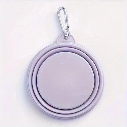 Hanging Folding Silicone Dog Bowl