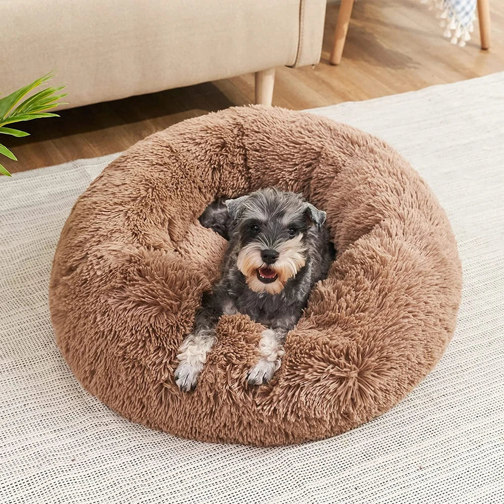 Round Plush Bed 3