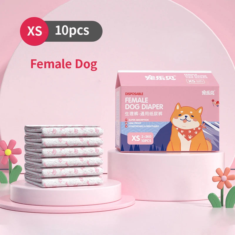 Dog Diapers 1 (10PCS)
