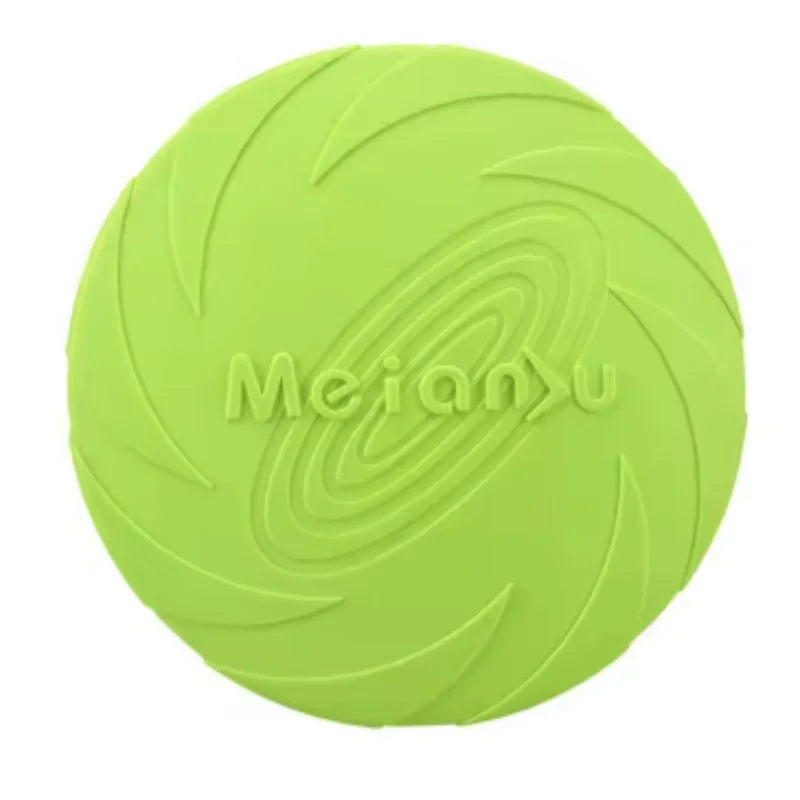 Flying Silicone Disk Toy - Anti-Chew