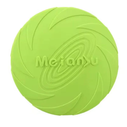 Flying Silicone Disk Toy - Anti-Chew