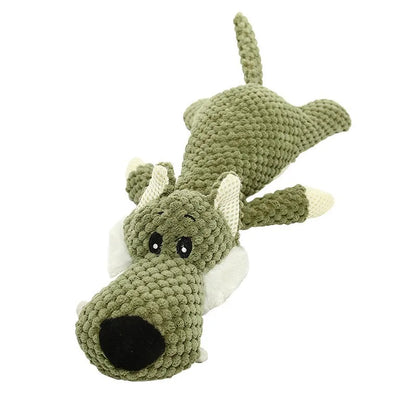 Squash Plush Dog Toy