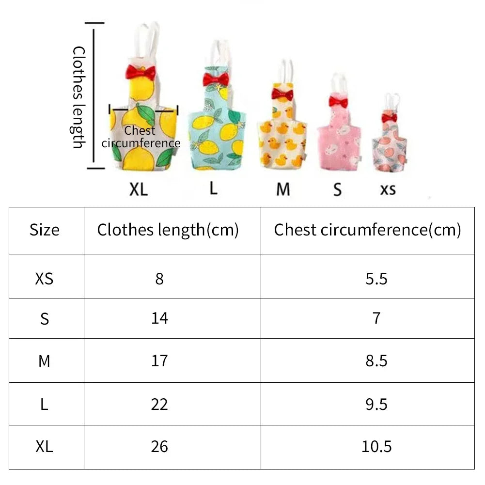 Floral Parrot Diaper