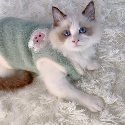 Cat Cute Warm Vest