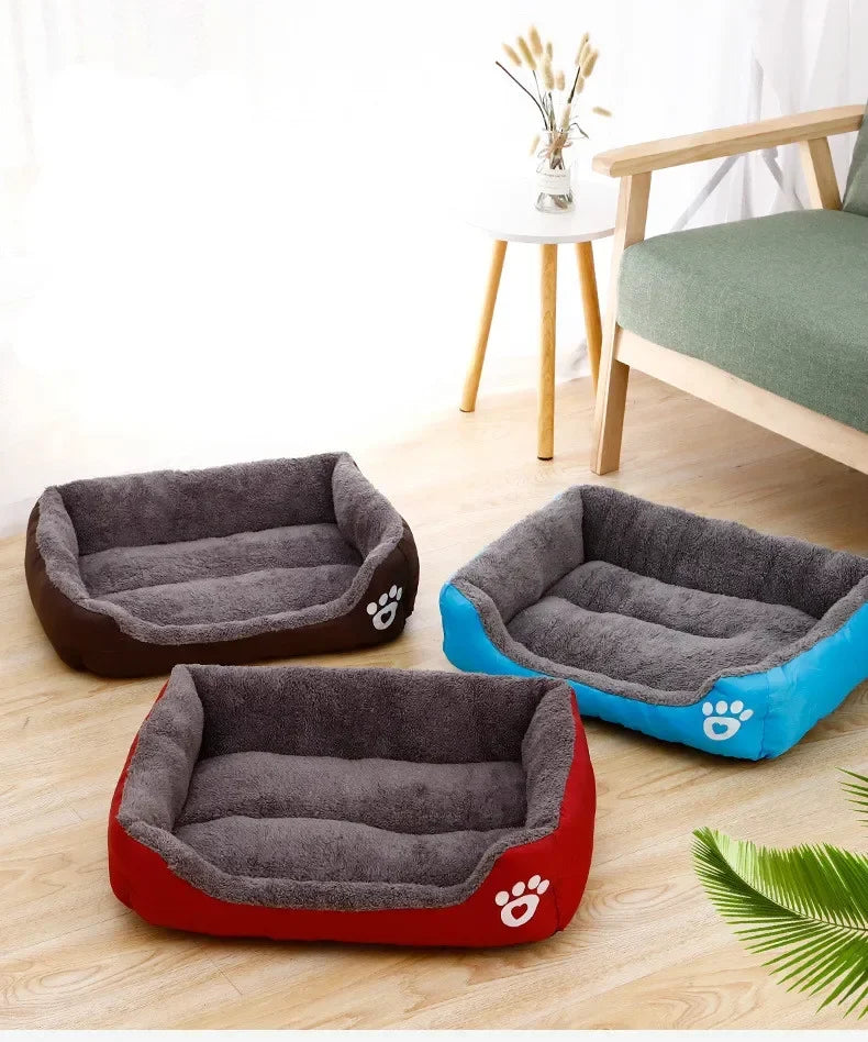 Square Plush Bed 10