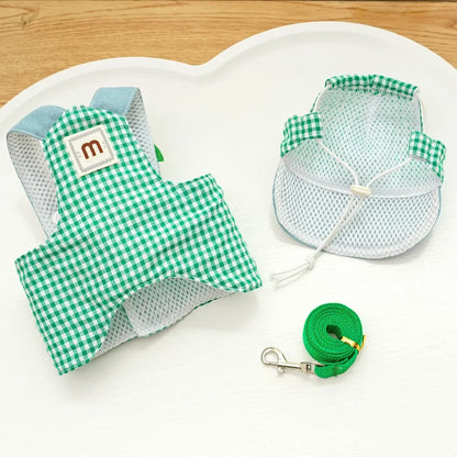 Harness, Leash & Sun Hat Set – 3pcs