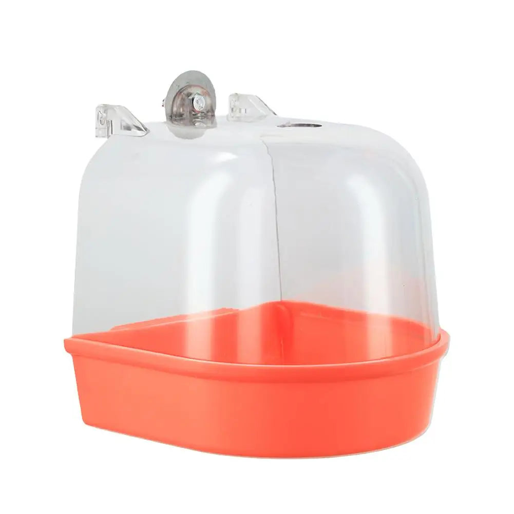 Bird Hanging Plastic Bath 6