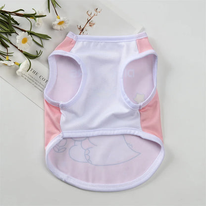 Summer Cartoon Pet Sleeveless Vest