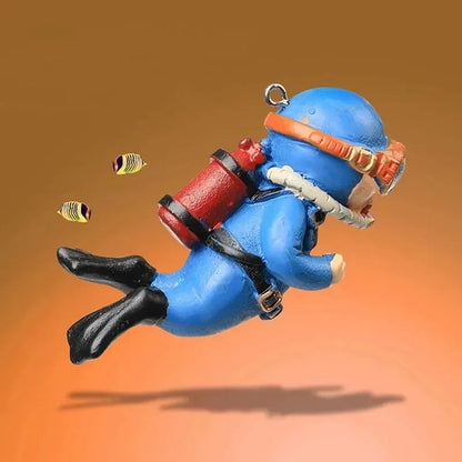 Divers Aquarium Figures