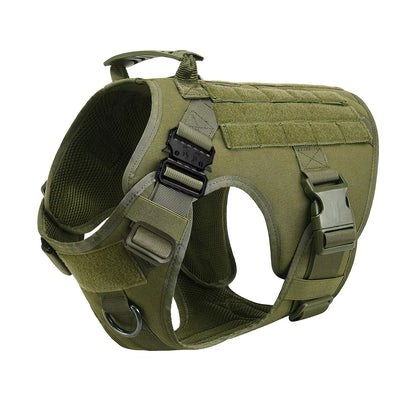Military Tactical Dog Harness Set 4