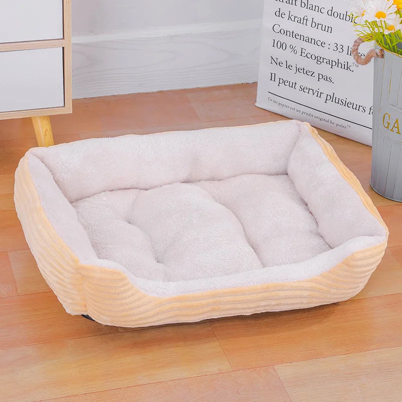 Square Plush Bed 8