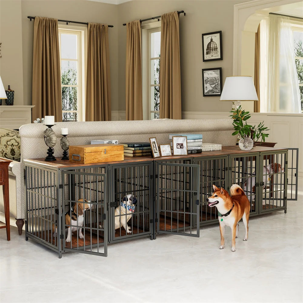 Furniture Style Dog House – 4-Doors
