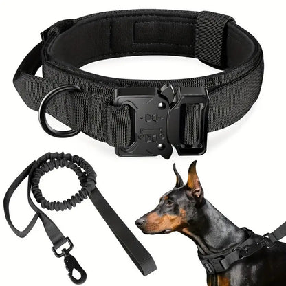 Military Tactical Dog Harness Set 4