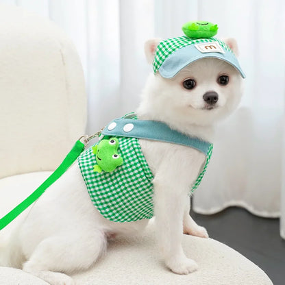 Harness, Leash & Sun Hat Set – 3pcs