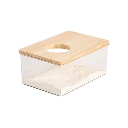 Hamster Transparent Sand Bath