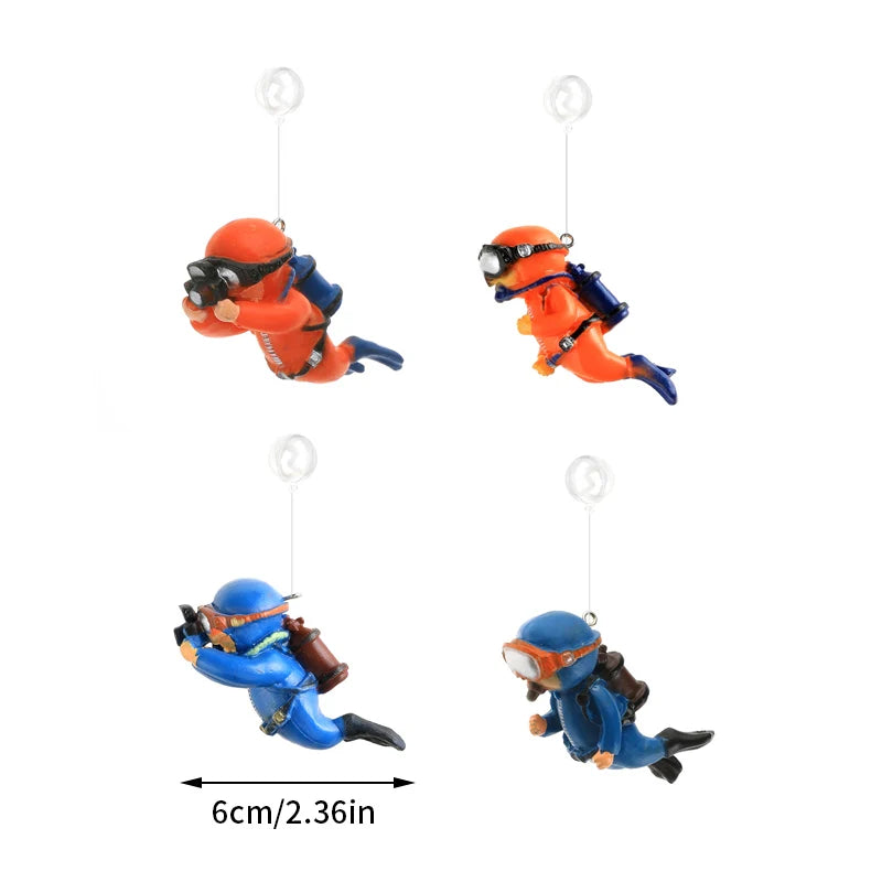 Divers Aquarium Figures 2