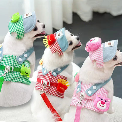 Harness, Leash & Sun Hat Set – 3pcs