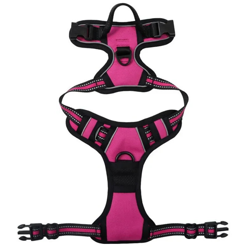 Reflective Adjustable Chest Strap Harness