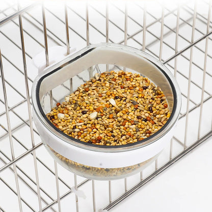Bird Plastic Feeding Bowl