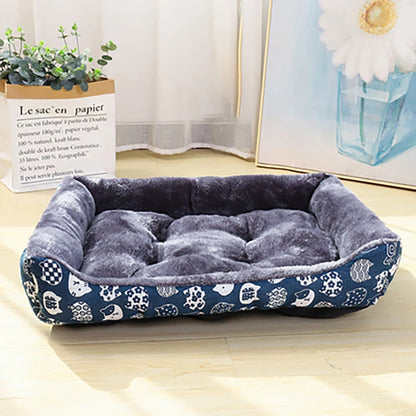 Square Plush Bed 3