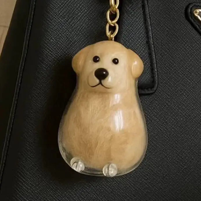 Dog Hair Storage Pendant Keychain