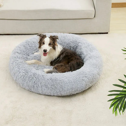 Plush Dog Bed Soft Long Cushion