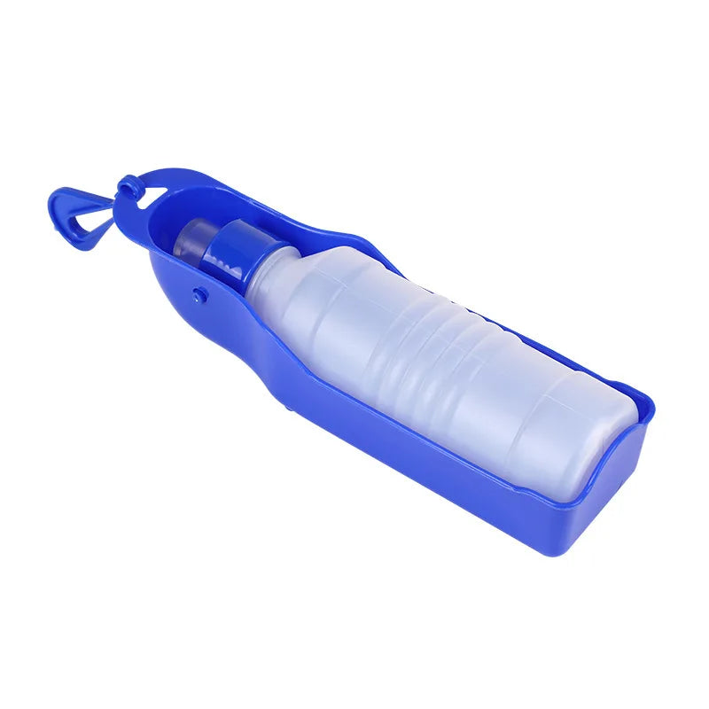 Portable Water Bottle with Folding Drinking Cup