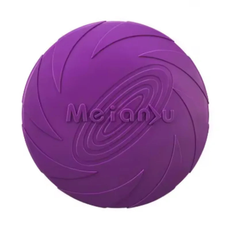 Flying Silicone Disk Toy - Anti-Chew
