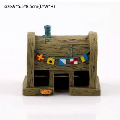 Sponge-Bob Houses for Aquarium 1
