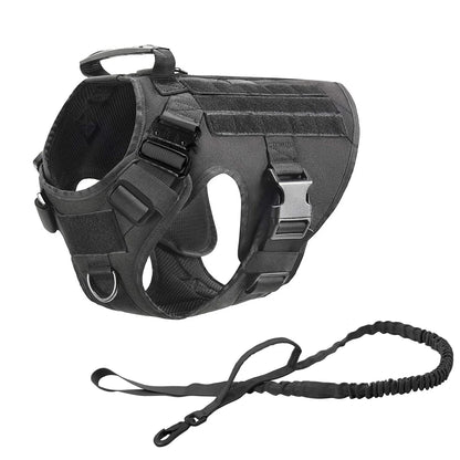 Military Tactical Dog Harness Set 4