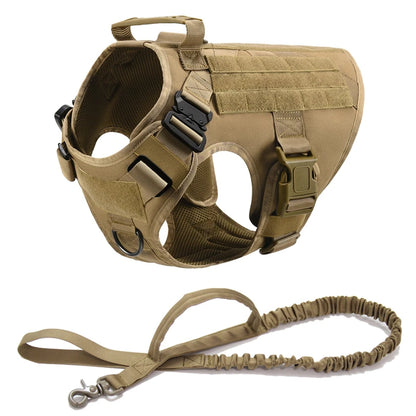 Military Tactical Dog Harness Set 2