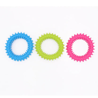 Rubber Bite-Resistant Teeth Cleaning Chew Toy