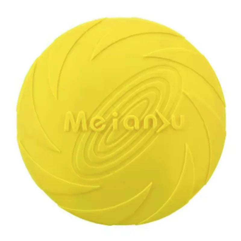 Flying Silicone Disk Toy - Anti-Chew
