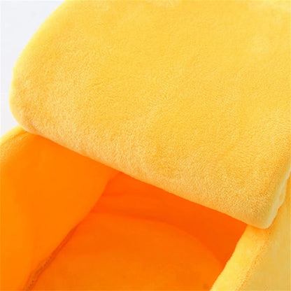 Banana Cozy Cat Mat Beds