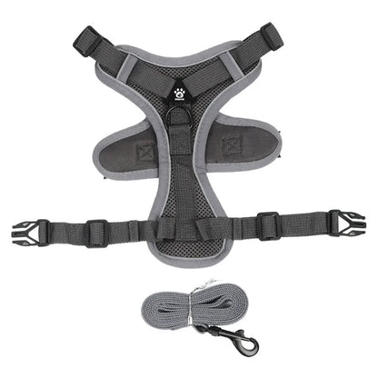 No-Pull Reflective Harness Set
