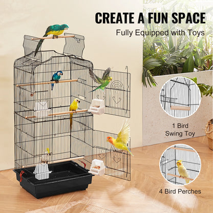 Convertible Top Bird Cage