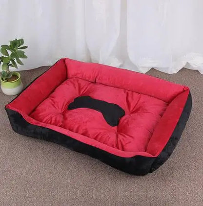 Square Plush Bed 10