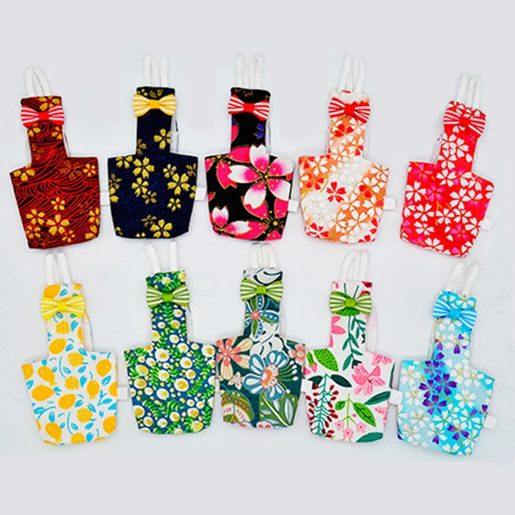 Floral Parrot Diaper