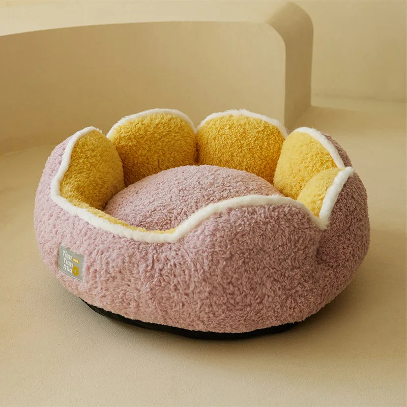 Round Plush Bed 5
