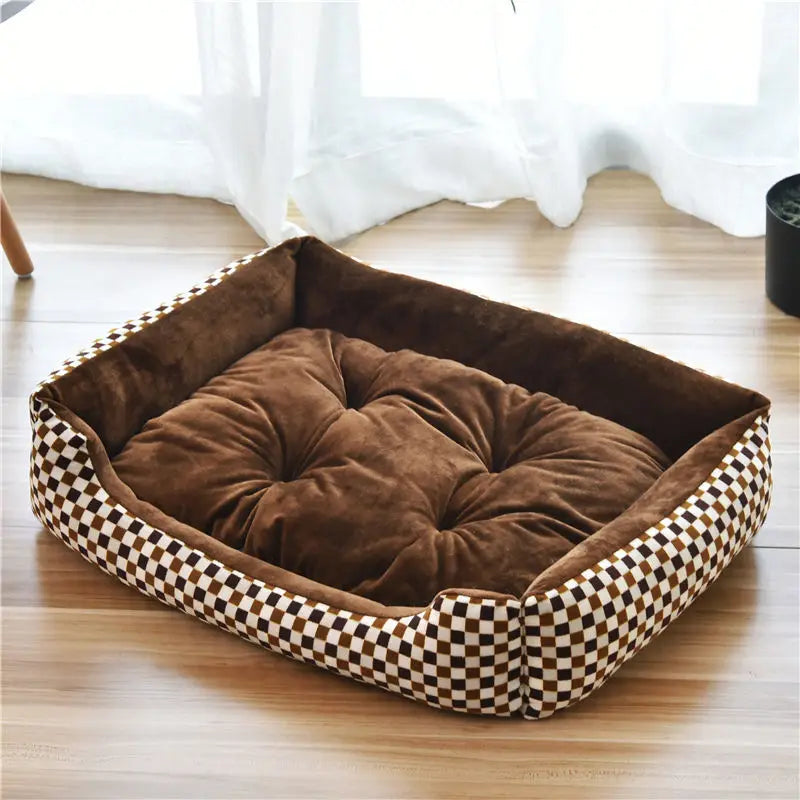 Square Plush Bed 10