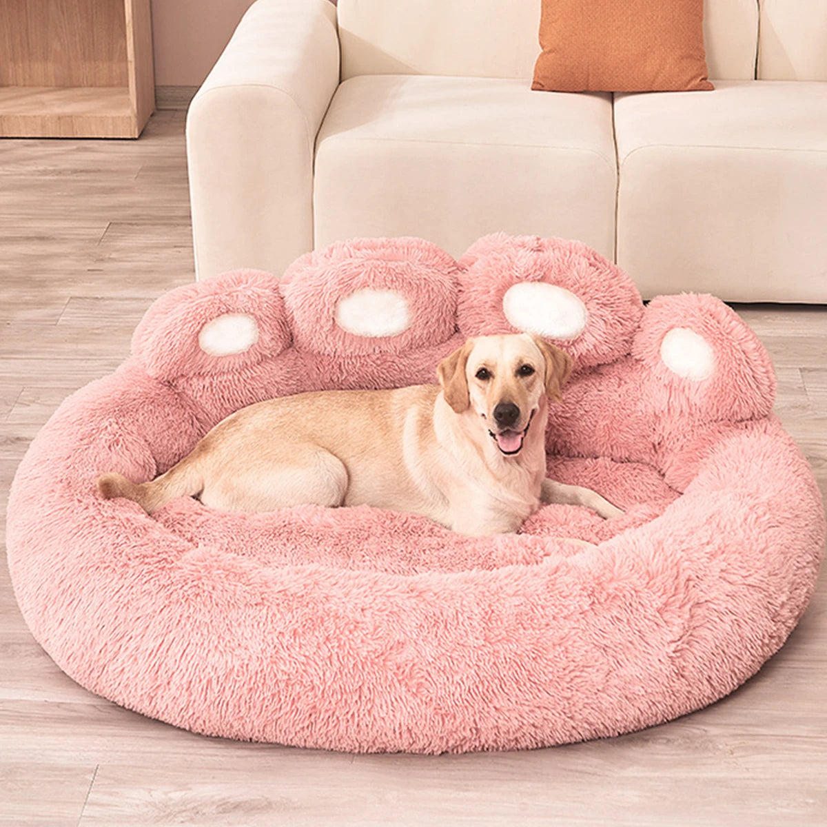 Fluffy Sofa Dog Bed Basket