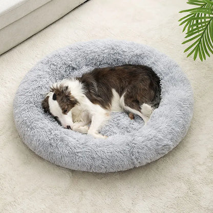 Plush Dog Bed Soft Long Cushion