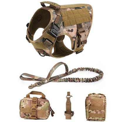 Military Tactical Dog Harness Set 2